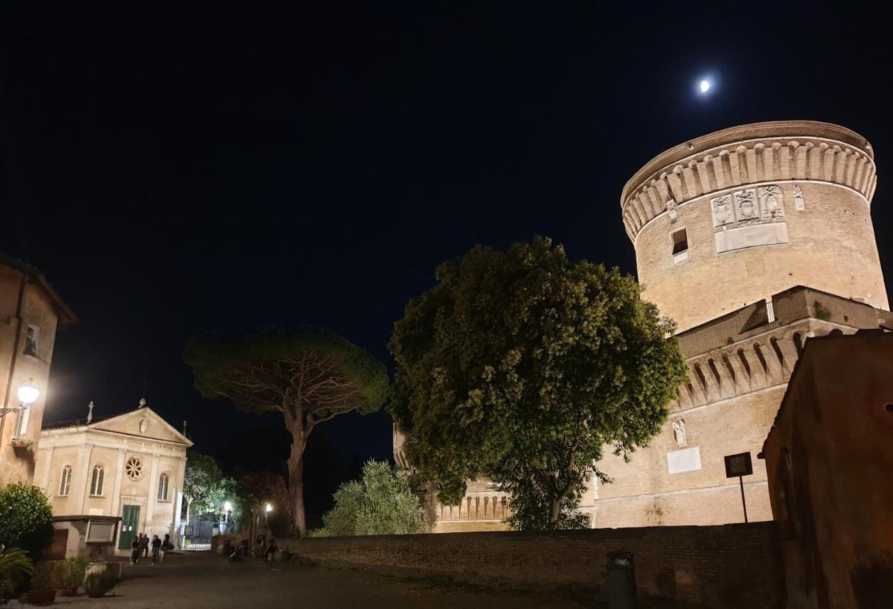 La Casa Nel Castello Villa Ostia Antica Buitenkant foto