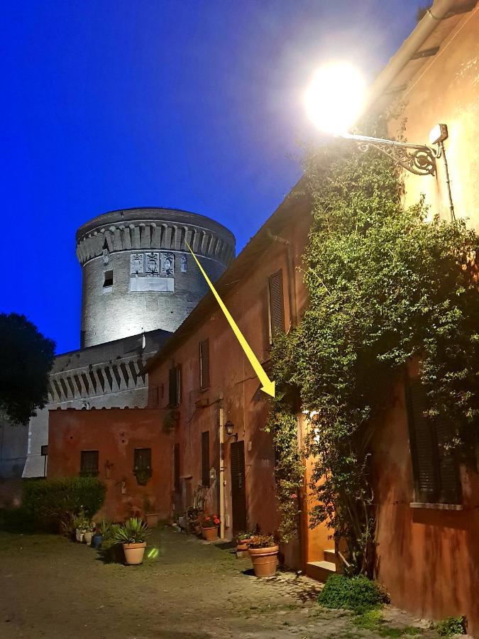 La Casa Nel Castello Villa Ostia Antica Buitenkant foto