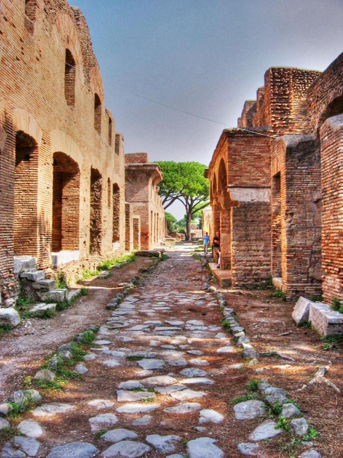 La Casa Nel Castello Villa Ostia Antica Buitenkant foto