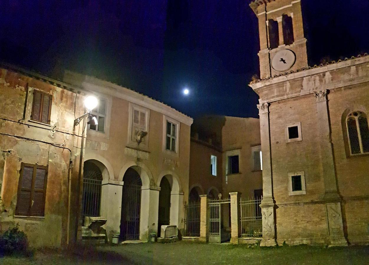 La Casa Nel Castello Villa Ostia Antica Buitenkant foto