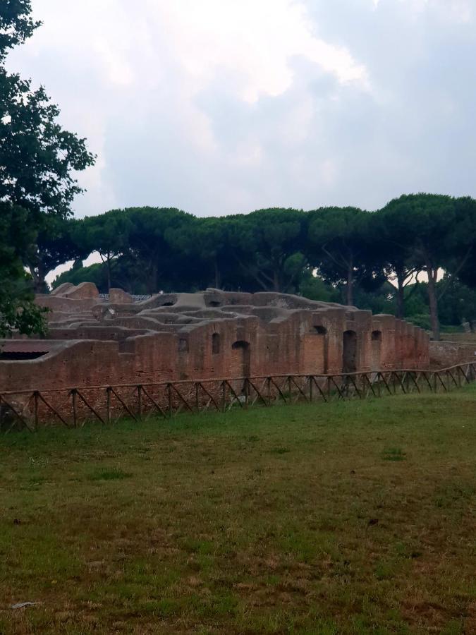 La Casa Nel Castello Villa Ostia Antica Buitenkant foto