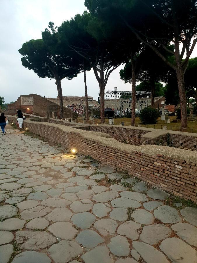 La Casa Nel Castello Villa Ostia Antica Buitenkant foto