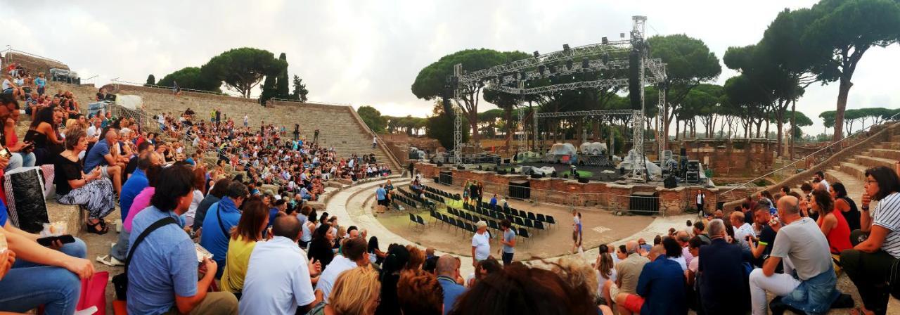 La Casa Nel Castello Villa Ostia Antica Buitenkant foto